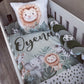 Cot Bedding - Green Safari Set 13 .1 | All Nursery Sets | Baby Bedding Sets South Africa | Soft Spot Kids | South Africa