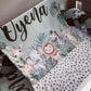 Cot Bedding - Green Safari Set 13.2 | All Nursery Sets | Baby Bedding Sets South Africa | Soft Spot Kids | South Africa