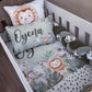 Cot Bedding - Green Safari Set 13 | All Nursery Sets | Baby Bedding Sets South Africa | Soft Spot Kids | South Africa