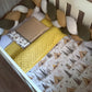 Cot Bedding - Khaki Camping Set 01.1 | All Nursery Sets | Baby Bedding Sets South Africa | Soft Spot Kids | South Africa