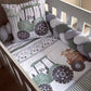 Cot Bedding - On the Farm Sage Set 03.1 | All Nursery Sets | Baby Bedding Sets South Africa | Soft Spot Kids | South Africa