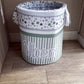 Cot Bedding - On the Farm Sage Set 03 basket | All Nursery Sets | Baby Bedding Sets South Africa | Soft Spot Kids | South Africa