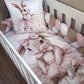 Crib with bunny-themed bedding and decorative pillows | All Nursery Sets | Baby Bedding Sets South Africa | Soft Spot Kids | South Africa