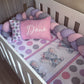 Cot Bedding - Pink Elephant Set 52 | All Nursery Sets | Baby Bedding Sets South Africa | Soft Spot Kids | South Africa