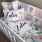 Cot Bedding - Pink Safari Set 41 | All Nursery Sets | Baby Bedding Sets South Africa | Soft Spot Kids | South Africa