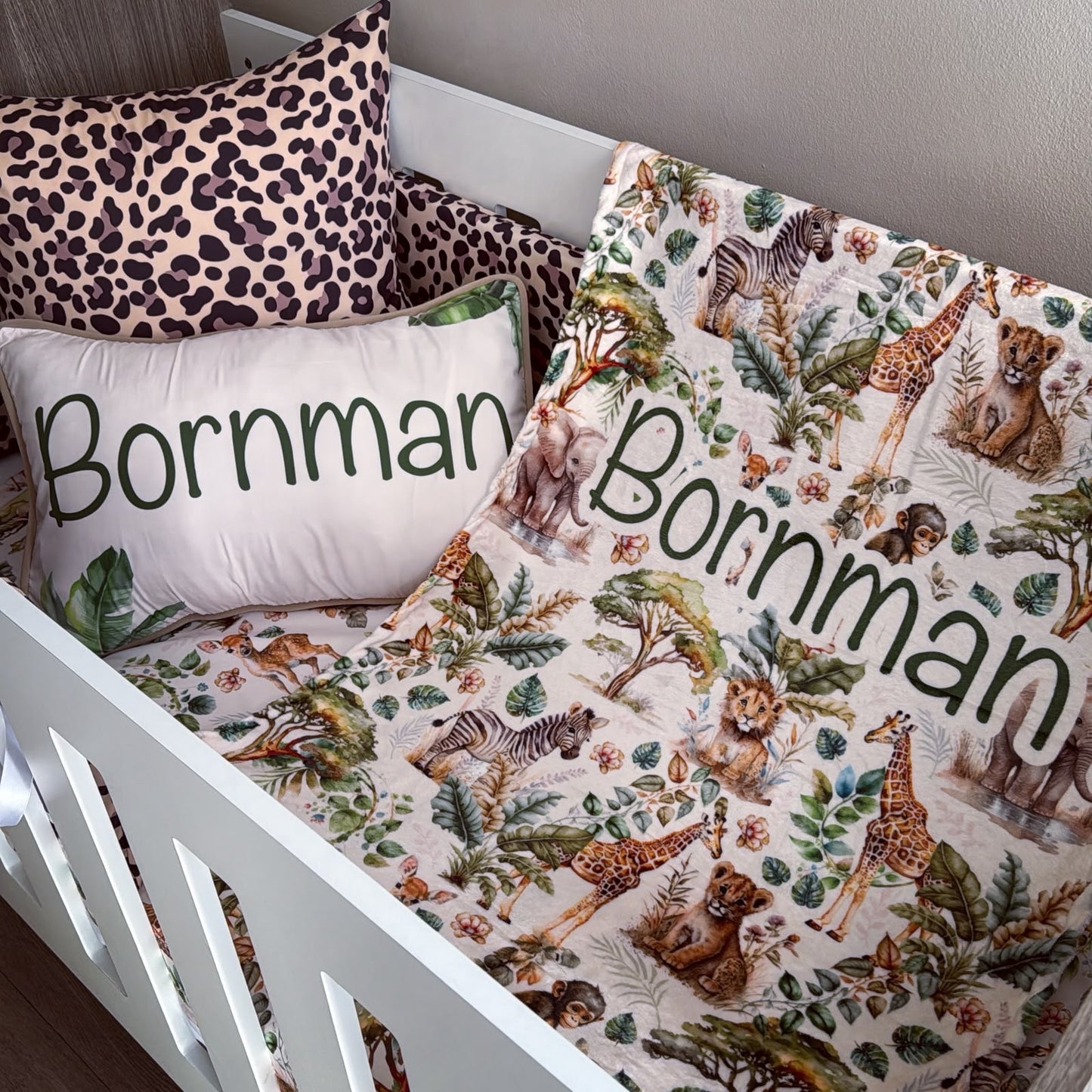 Cot Bedding - Safari Set 33