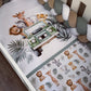 Cot Bedding - Sage Safari Set 13 | All Nursery Sets | Baby Bedding Sets South Africa | Soft Spot Kids | South Africa