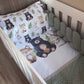 Cot Bedding - Sage Woodlands Set 03 | All Nursery Sets | Baby Bedding Sets South Africa | Soft Spot Kids | South Africa