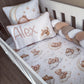 Cot Bedding -  Sleeping Bear Set 01 | All Nursery Sets | Baby Bedding Sets South Africa | Soft Spot Kids | South Africa
