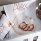 Cot Bedding -  Sleeping Bear Set 01 Blanket | All Nursery Sets | Baby Bedding Sets South Africa | Soft Spot Kids | South Africa