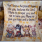 Blanket with cartoon characters and inspirational text on a yellow and brown patterned background | All Nursery Sets | Baby Bedding Sets South Africa | Soft Spot Kids | South Africa