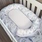 Baby nest with sea-themed print on a crib | All Nursery Sets | Baby Bedding Sets South Africa | Soft Spot Kids | South Africa