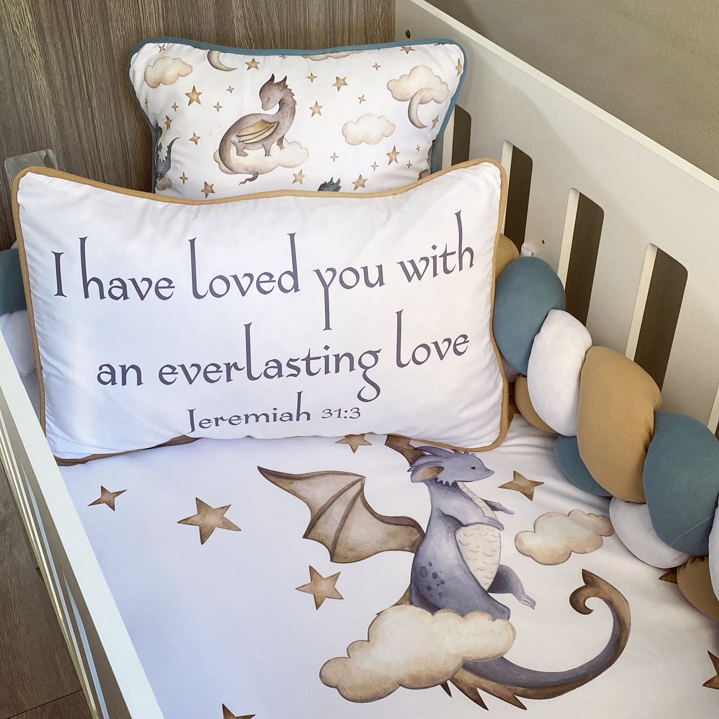Cot Bedding - Dragon Set 01