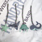 Cot Bedding - Grey Ocean Set 01