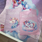 Cot Bedding - Pink Unicorn Set 01