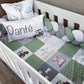 Cot Bedding - Green Farm Set 01