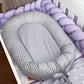 Cot Bedding - Purple Safari Set 03
