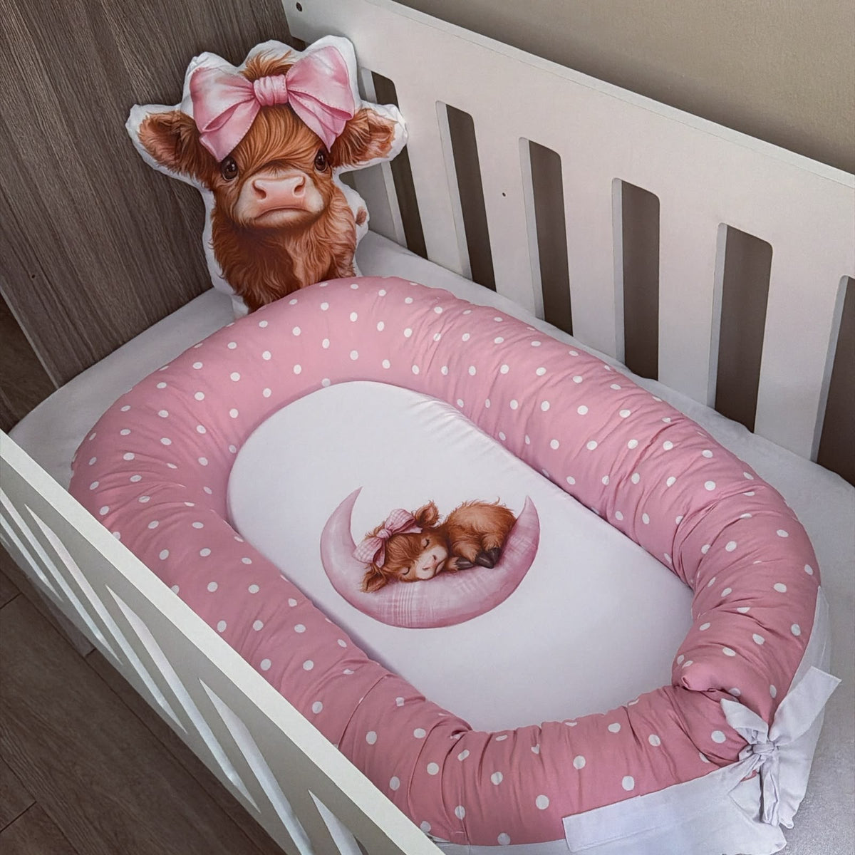 Nest - Pink Highland Cow 01
