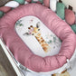 Cot Bedding - Pink Giraffe Set 05