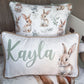 Cot Bedding - Stone Bunny Set 01
