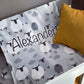 Cot Bedding - Mustard Sheep Set 01