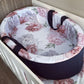 Cot Bedding - Pink Peony Set 01