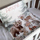 Cot Bedding - Pink Woodlands Set 11
