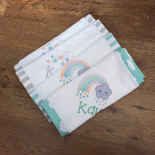 Burpcloths - Rainbow 03