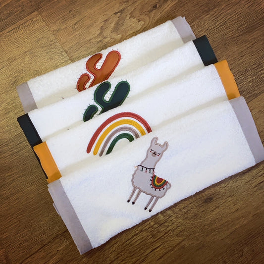 Burpcloths - Llama 01