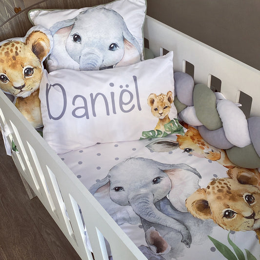 Cot Bedding - Safari Set 16