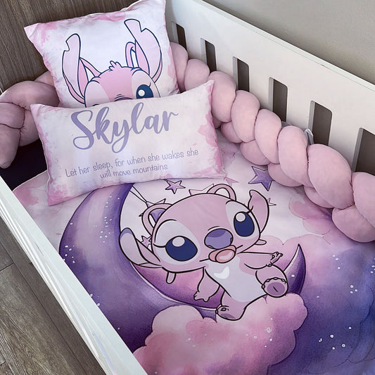 Cot Bedding - Angel from Lilo & Stitch Set 01