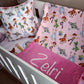 Cot Bedding - Pink Toy Story Set 01 | All Nursery Sets | Baby Bedding Sets South Africa | Soft Spot Kids | South Africa
