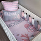 Cot Bedding - Pink Ocean Set 04