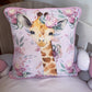 Cot Bedding - Protea Pink Safari Set 01