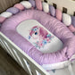 Cot Bedding - Lilac Unicorn Set 03 | All Nursery Sets | Baby Bedding Sets South Africa | Soft Spot Kids | South Africa