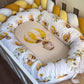 Cot Bedding - Yellow Bee Set 05 | All Nursery Sets | Baby Bedding Sets South Africa | Soft Spot Kids | South Africa