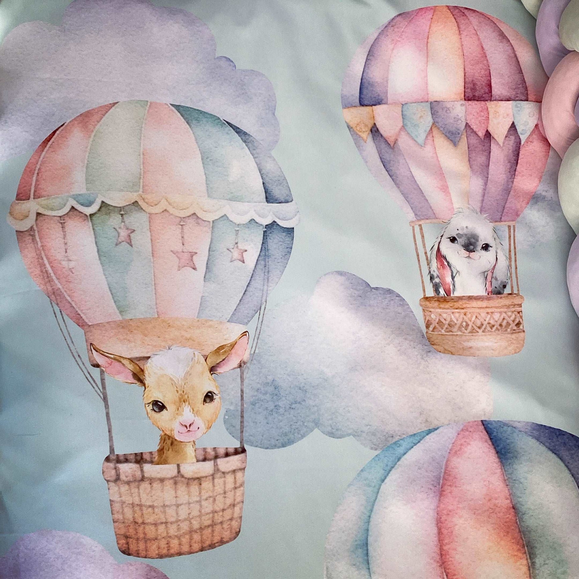 Cot Bedding - Pastel Farm Set 01