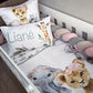 Cot Bedding - Pink Safari Set 42