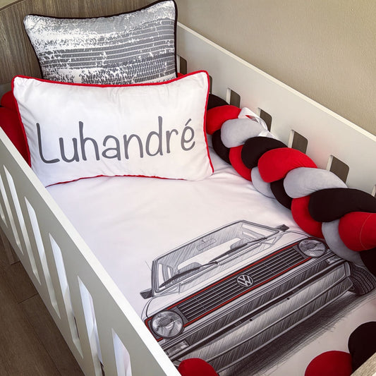Cot Bedding - Volkswagen Car set 01