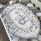 Cot Bedding - Stone Safari Set 06