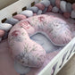 Cot Bedding - Pink Swan 03