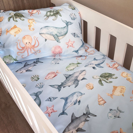 Cot Bedding - Under the Sea Set 10
