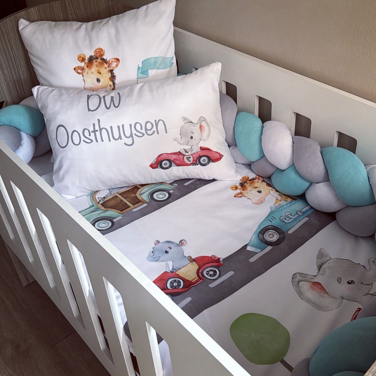 Cot Bedding - Cars Set 01