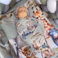 Cot Bedding - Sage Safari Set 11 | All Nursery Sets | Baby Bedding Sets South Africa | Soft Spot Kids | South Africa