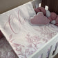 Cot Bedding - Pink Flower Set 13 | All Nursery Sets | Baby Bedding Sets South Africa | Soft Spot Kids | South Africa