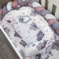 Cot Bedding - Pink Sheep Set 01