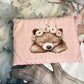 Cot Bedding - Pink Deer Set 03