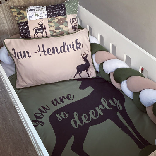 Cot Bedding - Deer Set 03