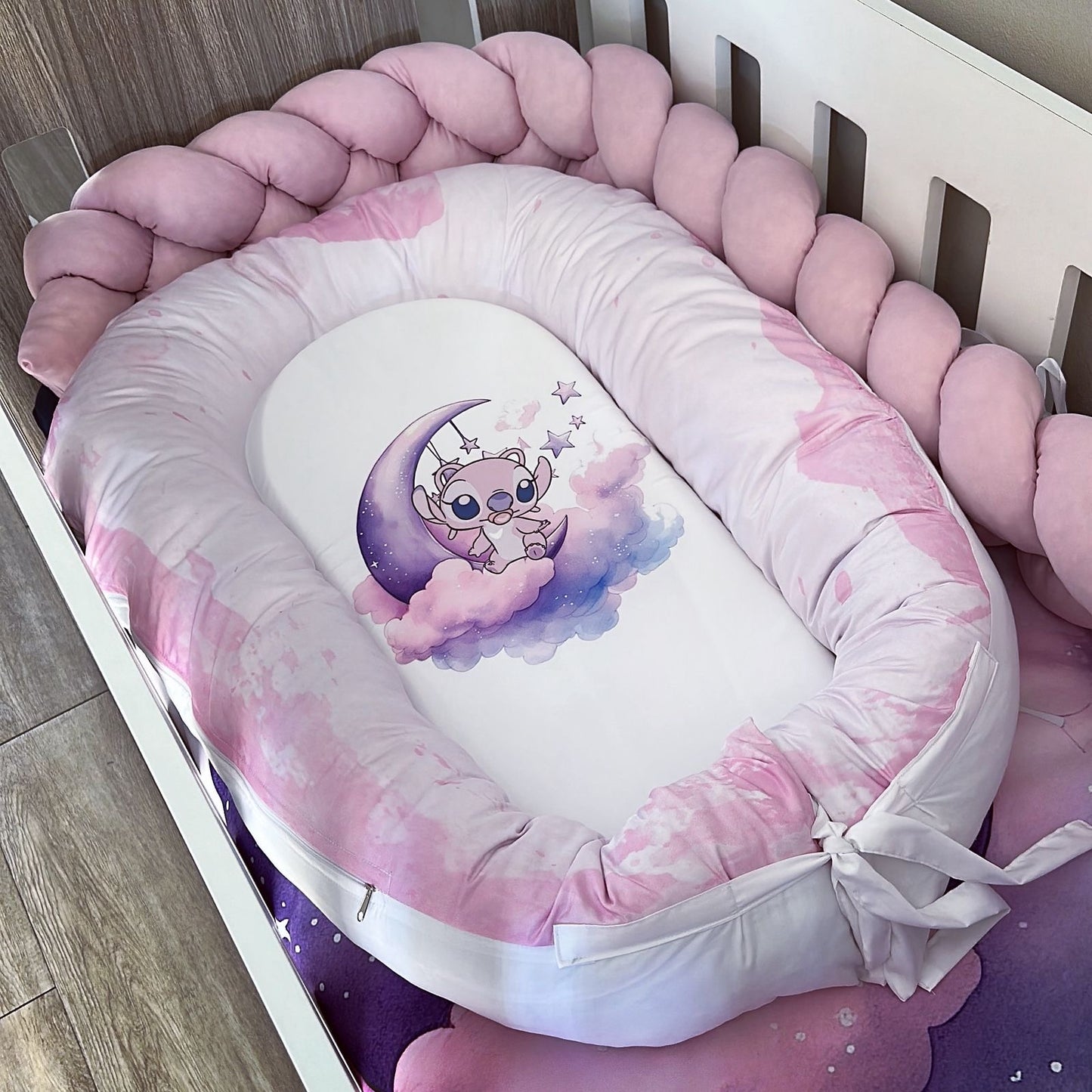 Cot Bedding - Angel from Lilo & Stitch Set 01